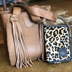 [ Brand New ] STS Leopard Magnetic Wallet